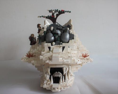 "The Snowy-mountain dragon" - Archs JRBricks