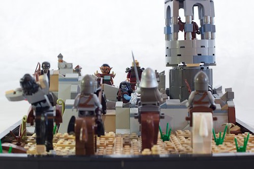 "Faramir charges osilgoth (labor of love brickscalibur)" - Bricks Assemble