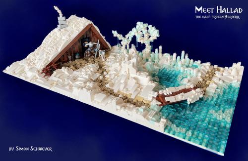"Meet Hallad, the half frozen Berserk" - Simon Schweyer