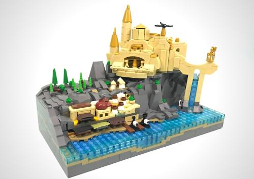 "Seaside Castle" - ABrickDreamer