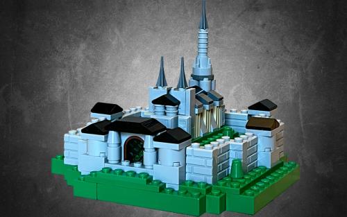 "Castle of Silver Cathedral" - Brick-Fil-A
