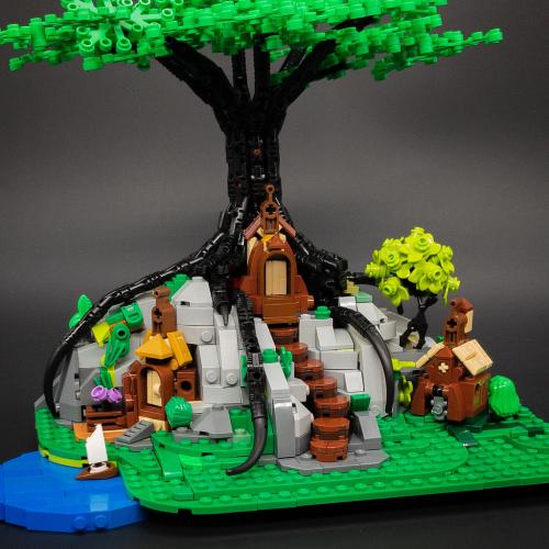 "The Tree on a hill" - greenarj