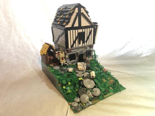 "Lego medieval butchers MOC" - Bricks Assemble