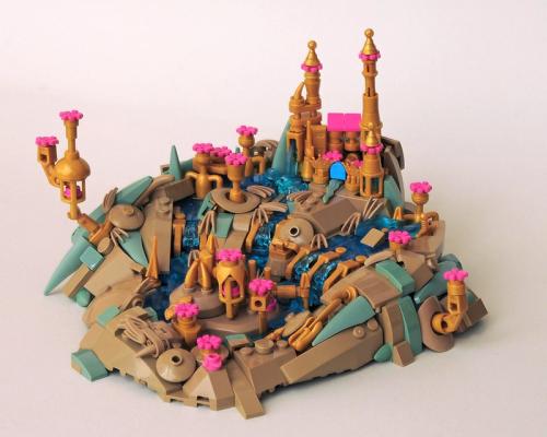 "Blossom Castle Cascades" - gGh0st