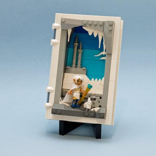 "Book Cover - The Frozen Wilds" - Ted Andes