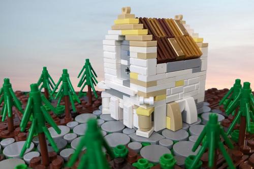 "Sunrise on the temple" - JimBaggins