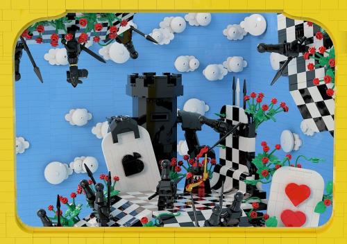 "Through the Looking Glass: The Knave of Heart's Last Stand" - Deltassius