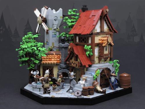 "The Town Blacksmith" - Mbricks