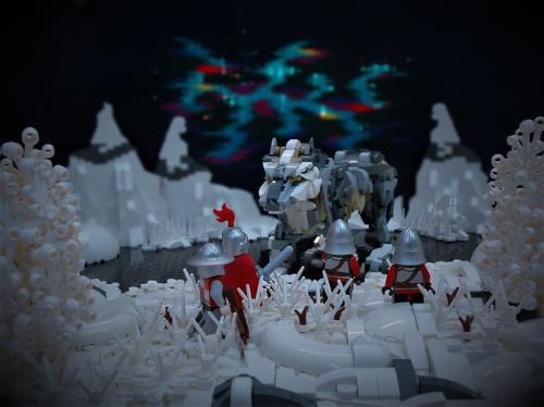 "Encounter with the Fenris wolf" - Andreas Lenander