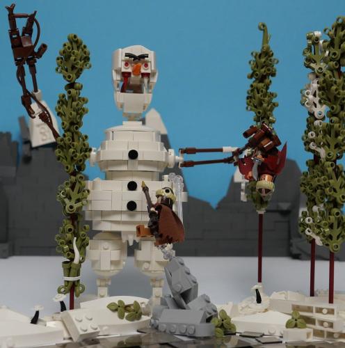 "Frosty the cruel snowman" - BrickiboT