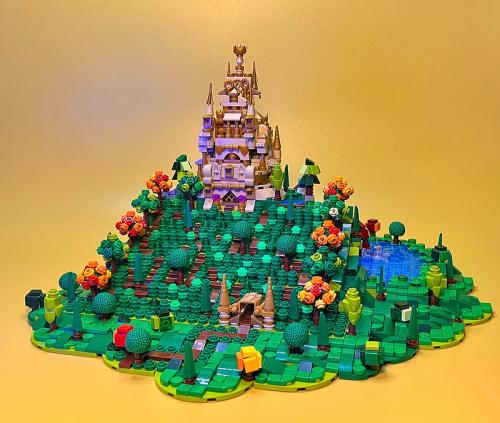 "The castle of secrets" - Steinchenwunder