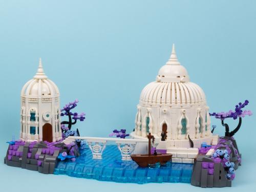 "Arrival at Lyandamar" - BrickheXe