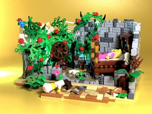 "Sleeping Beauty" - Steinchenwunder