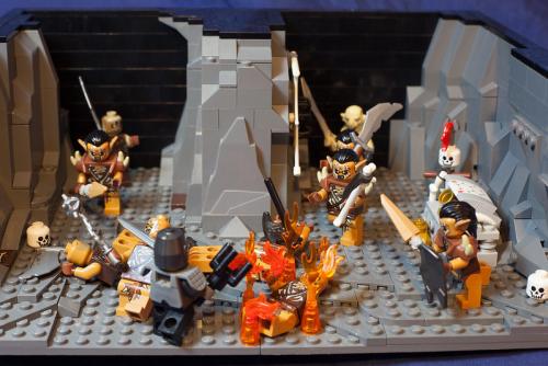 "Orc Cave Slaughter" - Bricks Assemble