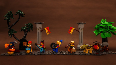 "Adventuring Troubadours" - greenarj