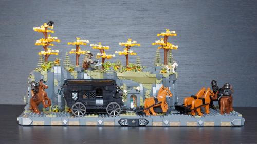 "Dark Elven Carriage" - Aurore