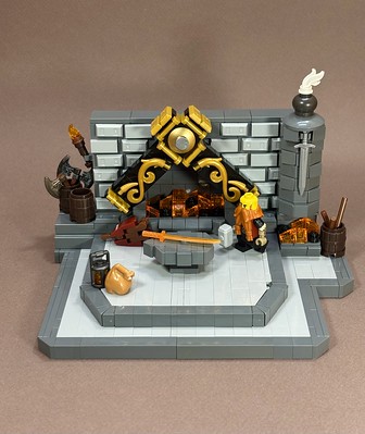 "Dwarven Forge" - Wolver