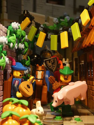 "Forestman Steals a Pig" - YellowFrog