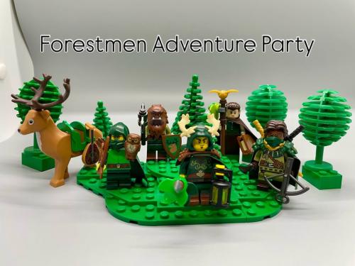"Forestmen-Adventure Party" - Blacksmith Bricks