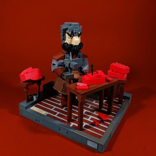 "How the first bricks were created" - LIGHT BLUISH GRAY