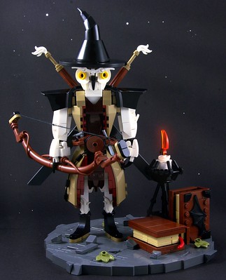 "Keeper of the Black Archive" - flatlandbrick