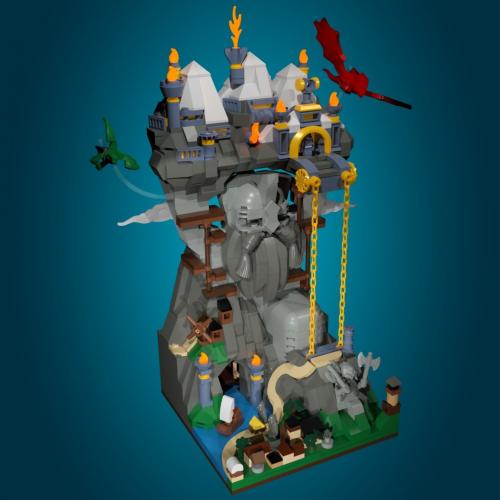 "Nadumir the Dwarfen City" - jheewee