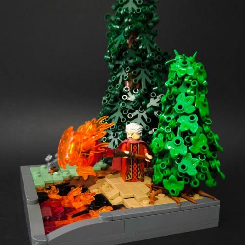 "Once Friends, Now Enemies" - Lego Dark Steff