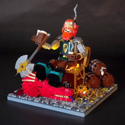 "One Less Dragon" - KookyBricks
