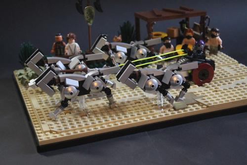 "Sir Ludwig Hamilton with the Silver Arrows" - Fili (phils bricks)