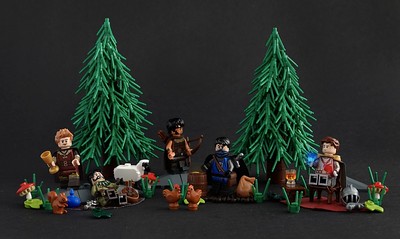 "The 5 Heroes of the Woods" - Pepijn