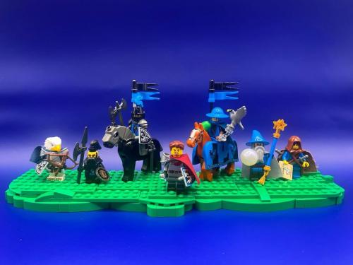 "The Black Falcon Adventuring Party" - Higgz