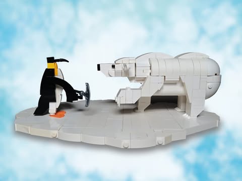 "The Brave and the Bear" - LIGHT BLUISH GRAY