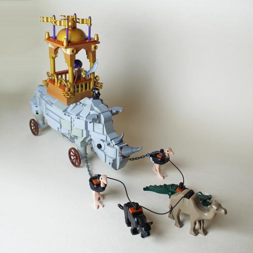 "The Crazy Goat-Cart Race 1" - Tom-Remy