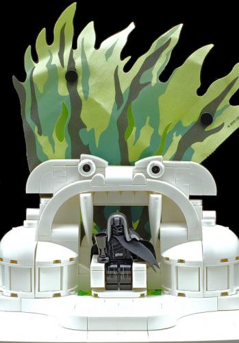 "The Flaming Throne of the Dark Lord" - Deltassius