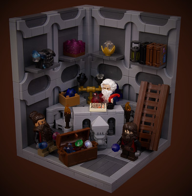 "The Gem Trader" - Crescentius