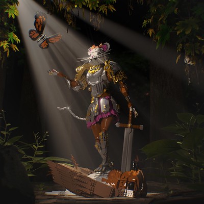 "The Monarchs Liberator - The Tyrant Has Been Vanquished" - Ghalad