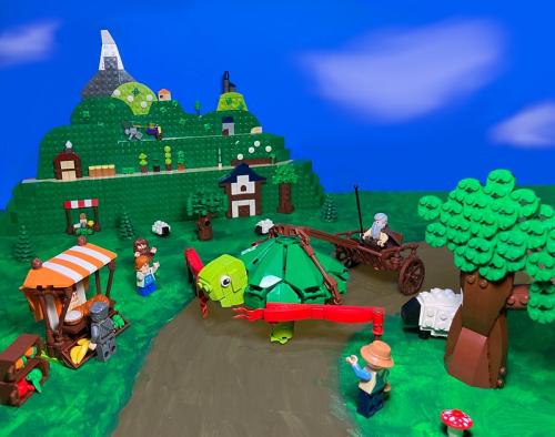 "The Tortoise and the Hare Cart Race (Pt 2)" - Math Wizard