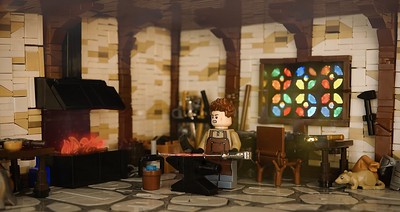 "Working hard is part of being a blacksmith" - Pepijn