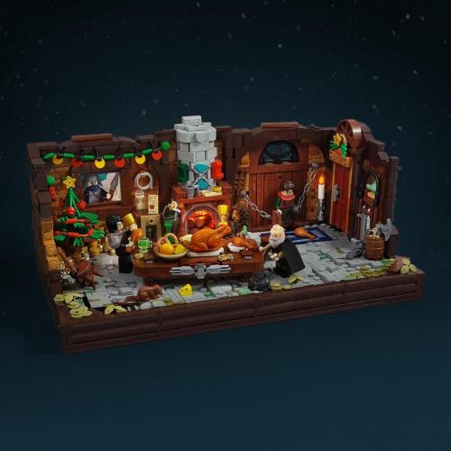 "Christmas in bandit's hideout" – brianbrickster