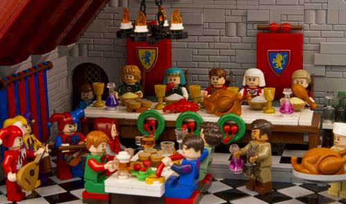 "Lion knights feast" – Crescentius